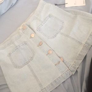 Forever 21 light Denim Skirt